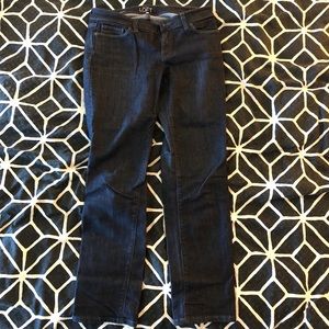 Curvy straight petite jeans